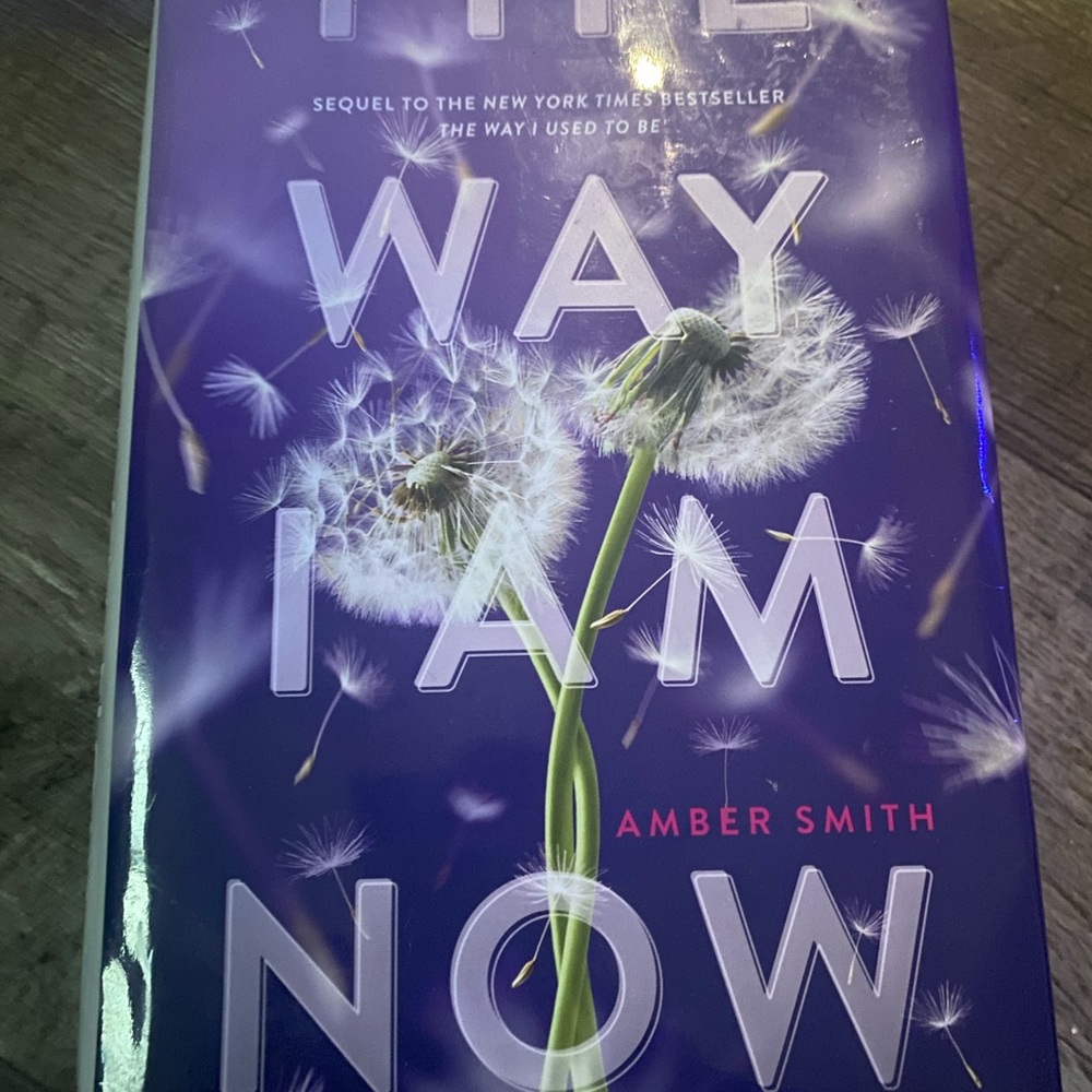 Purple Book Cover - The Way I Am Now
